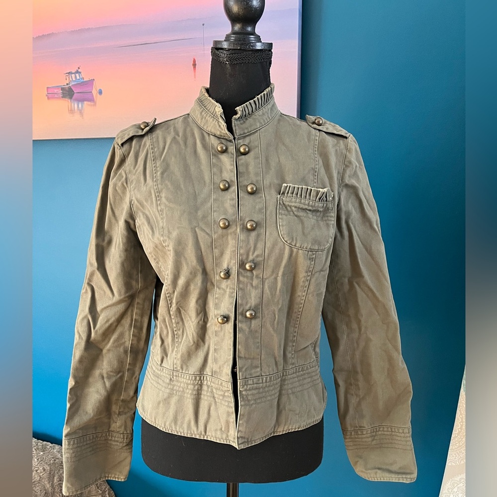 Y2K 2000s Retro Vintage Military Style Twilight Cosplay Apt. 9 Jacket size M